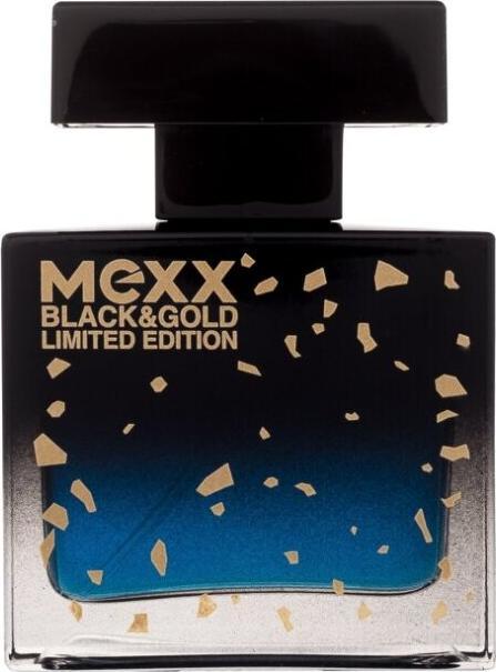 Image du produit Mexx Black & Gold Limited Edition Man Eau de Toilette EDT 30ml holzig fruchtiger Herrenduft (Eau de toilette, 30 ml)
