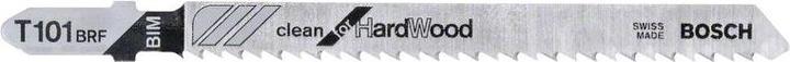 Image du produit Bosch Professional Zubehör Lame de scie sauteuse PRO Hardwood clean reverse T101BRF, 100 mm, 5 pcs.