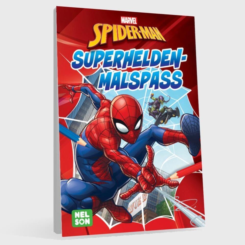 Thumbnail - Nelson Spider-Man: Superhelden Malspass