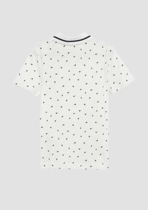Produktbild S.Oliver Polo-Shirt Poloshirt mit All-over-Print (116, 122)