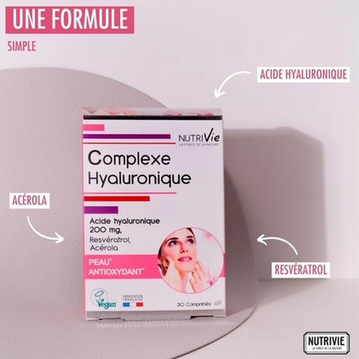Actual product image Nutrivie Hyaluronic Complex