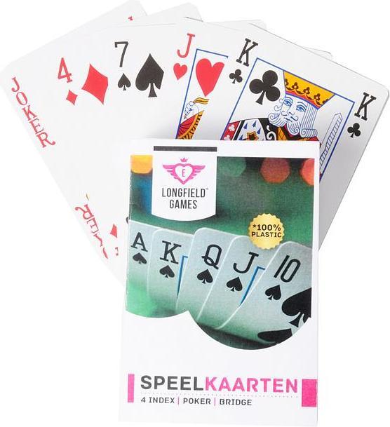 Actual product image Longfield Games Playing Cards Longfield laminated (German)