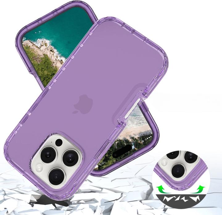 Actual product image Cover-Discount iPhone 16 Pro - Stossfeste Hybrid Handyhülle (Apple iPhone 16 Pro)