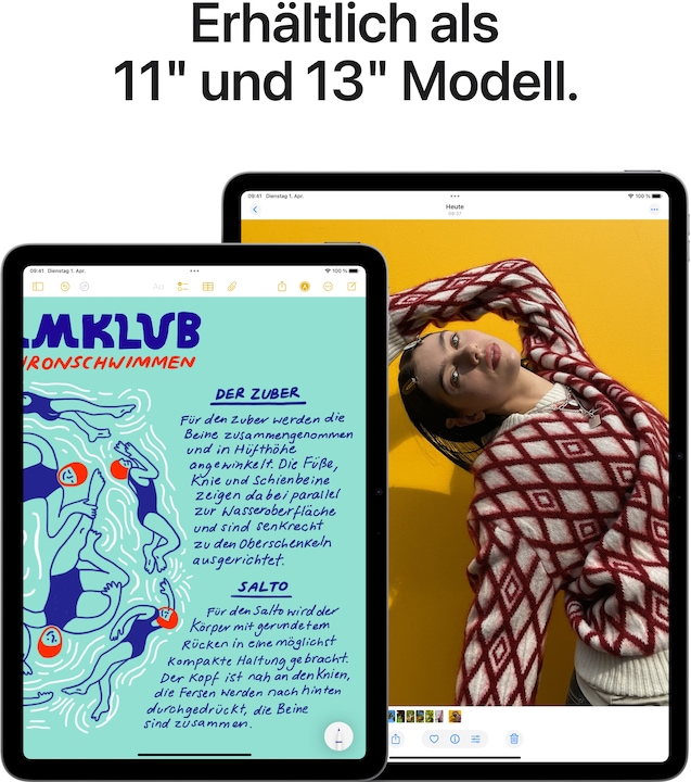 Produktbild Apple iPad Air 13 2025 (M3) (nur WLAN, 13", 128 GB, Space Gray)