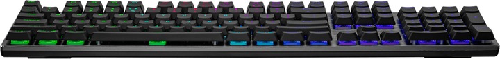 Produktbild Cooler Master gaming keyboard SK652 RGB LIGHTING MECHANICAL LOW PROFILE SWITCH RED (US, Kabelgebunden)