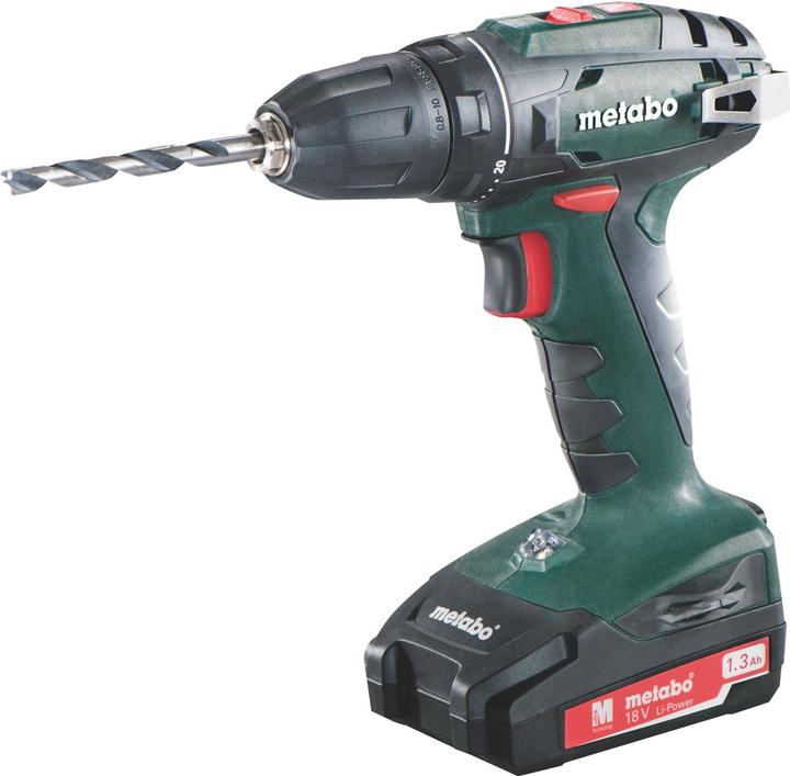 Produktbild Metabo 18V Akku-Bohrschrauber BS 18 (Akkubetrieb)