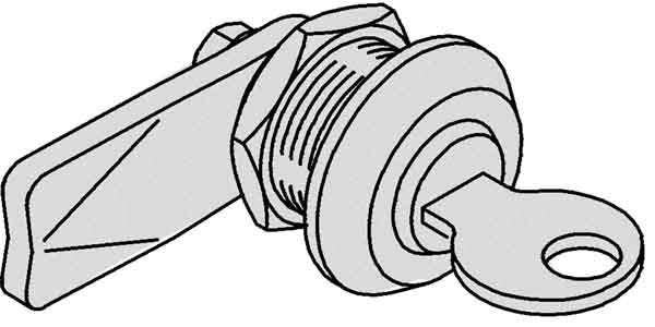 Produktbild ABN GDV103 TÃ¼rverschluÃadapter SchlieÃzylinder gleichschl.