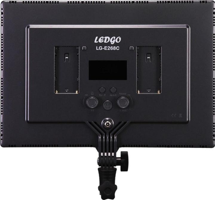 Image du produit Ledgo E268CII LED Panel Bi-Color Studiokit (2 lampes/2 trépieds/sac) (Lumière vidéo)