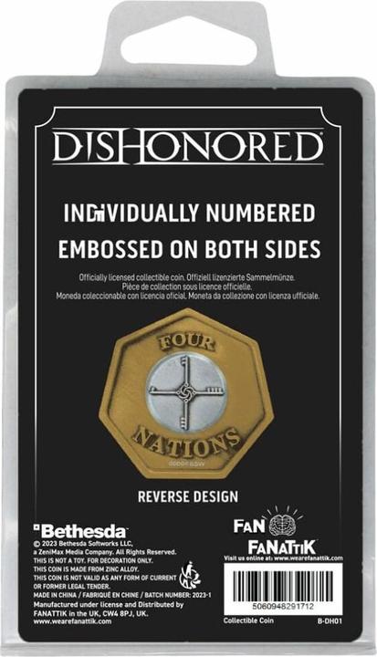 Actual product image Fanattik Dishonored pièce de collection Empress Limited Edition