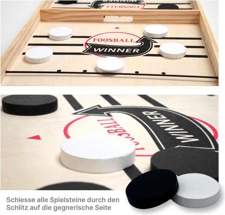 Image du produit Hermex Sling Puck Jeu Foosball Slingshot Puck Football de table Pucket grand