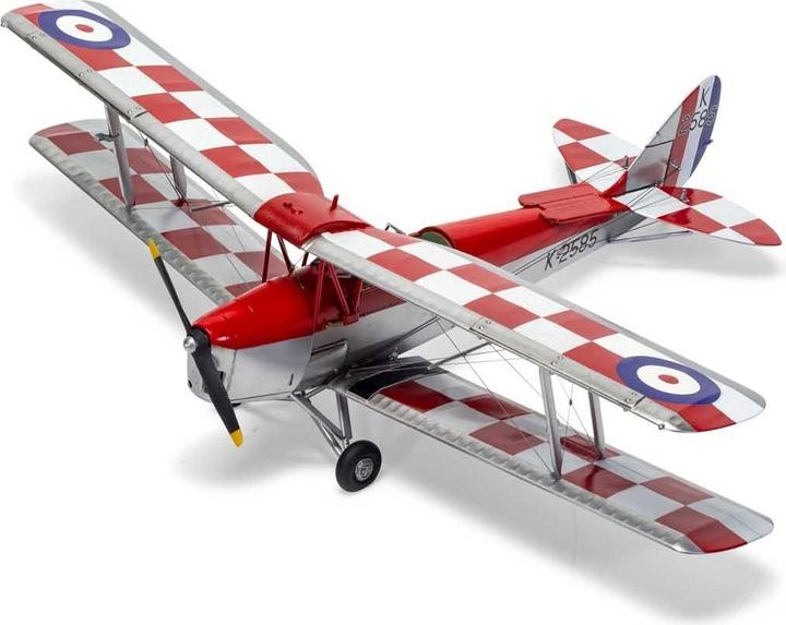 Actual product image Airfix Kit de Havilland D.H.82a Tiger Moth 1:48