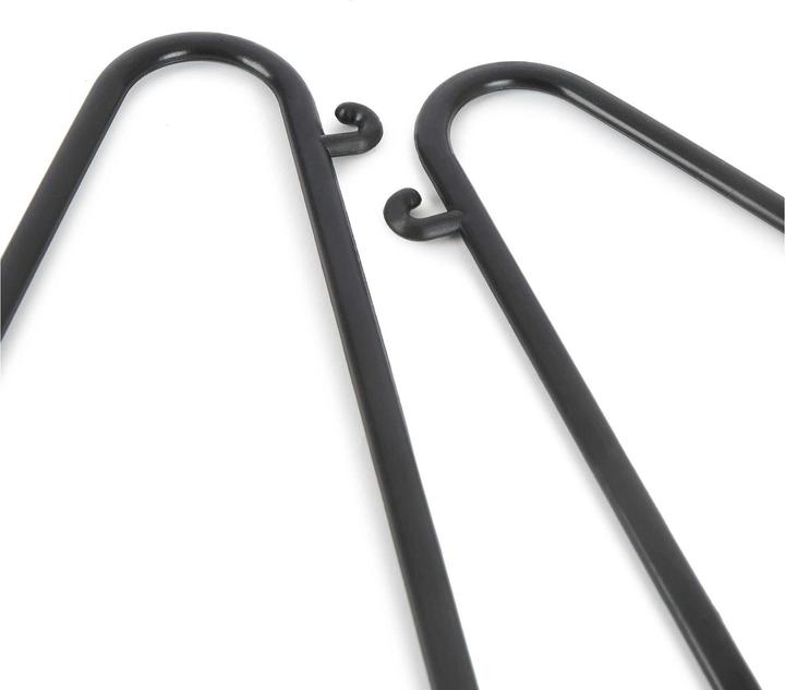 Produktbild Bieco Kleiderbügel 8 Stk. Schwarz (8 x)