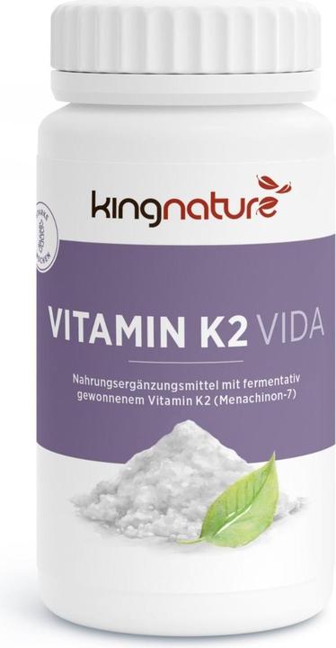 Produktbild Kingnature Vitamin K2 Vida Kaps (120 Stück, Kapseln, 76 g)