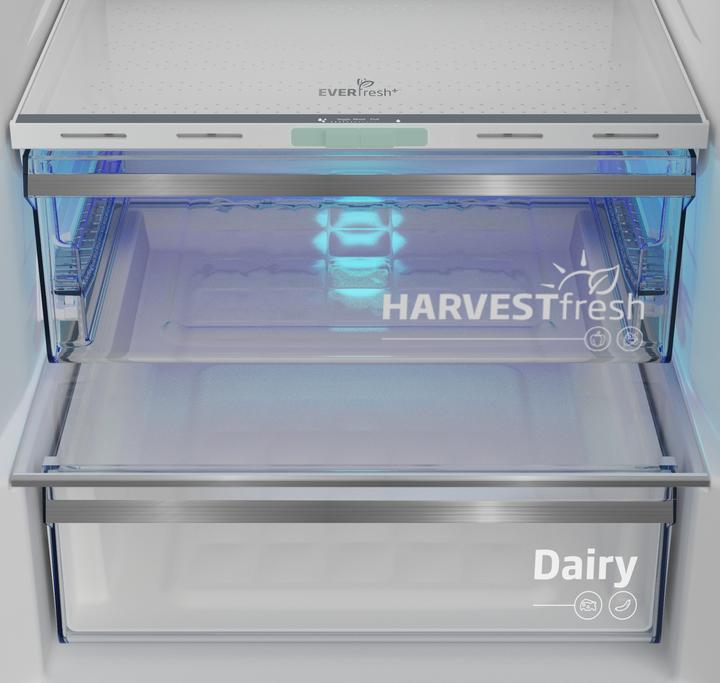 Produktbild Beko B5RCNE405LXP Kühlschrank mit Gefrierfach Freie Aufstellung 355 L T Edelstahl (355 l)