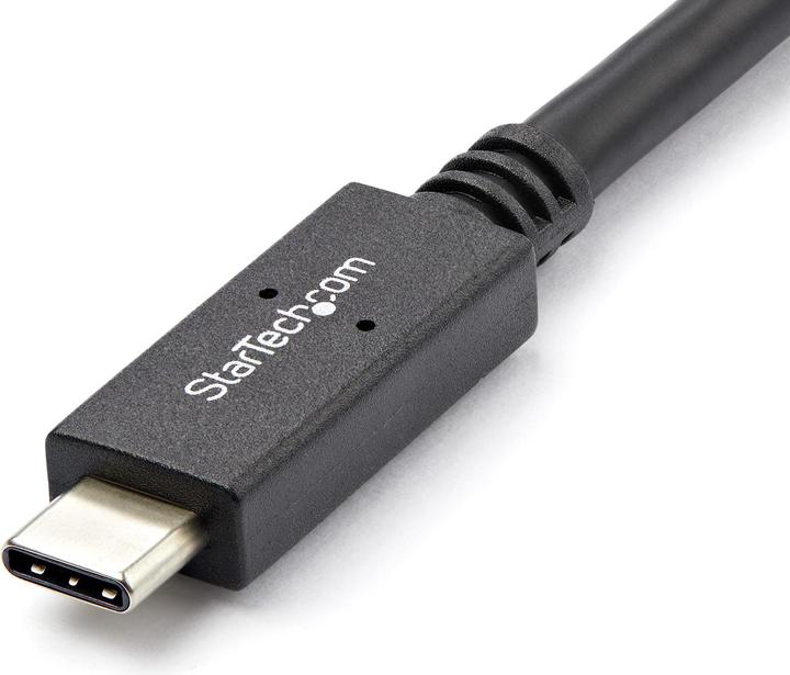Actual product image StarTech USB-C cable with Power Delivery (5A) - St/St - 1m - USB 3.1 (10Gbit/s) - Certified (1 m, USB 3.2 Gen 2, 100 W)