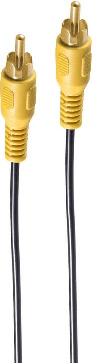 Shiverpeaks ®-BASIC-S--Cinchstecker auf Cinchstecker, vergoldet, 2,0m