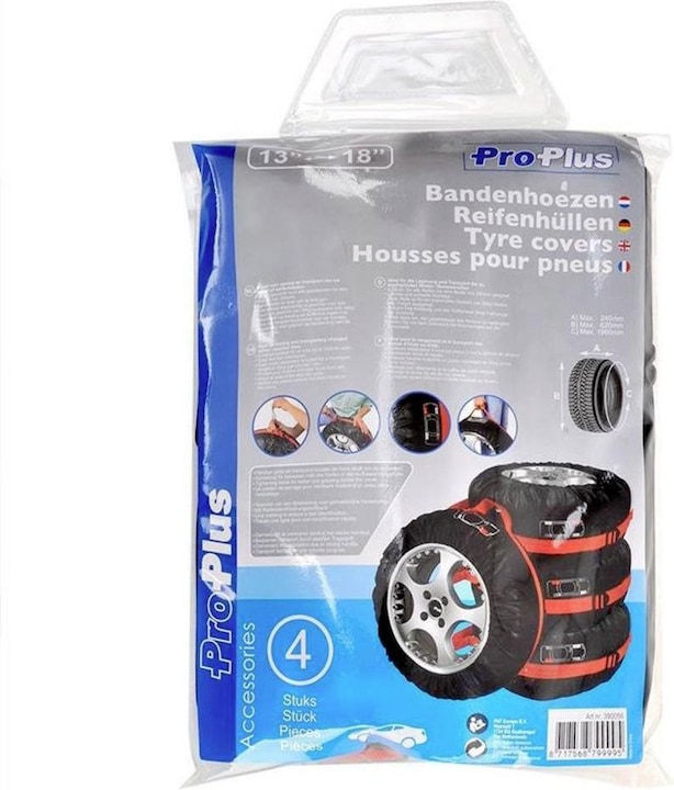 Actual product image ProPlus Tyre cover set