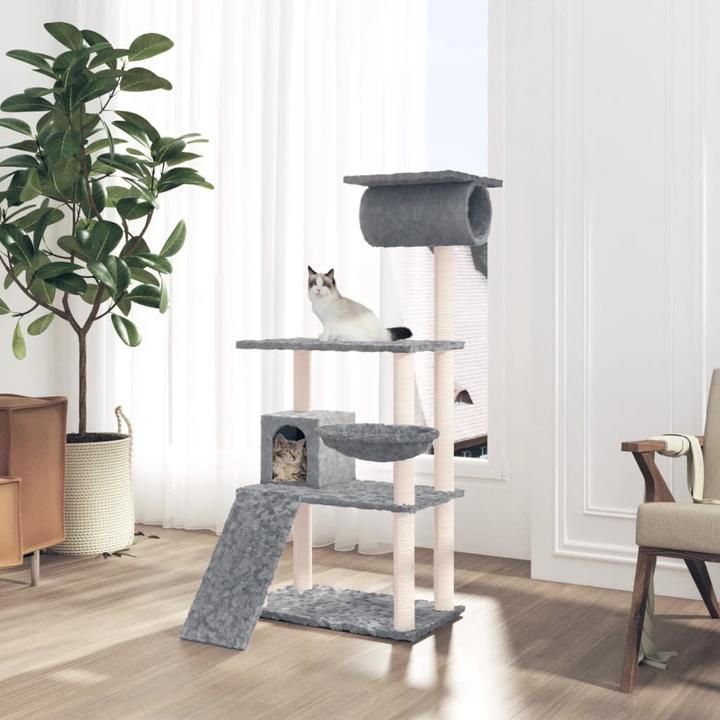 Image du produit vidaXL Kratzbaum (131 cm, Gris clair)