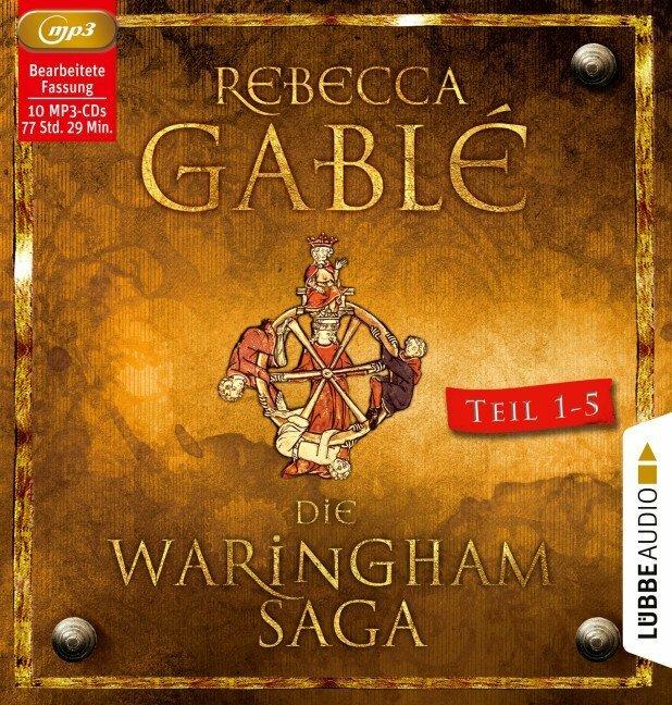 Image du produit La saga Waringham - Partie 1-Partie 5 (Rebecca Gablé, Detlef Bierstedt, Martin May, Allemand)