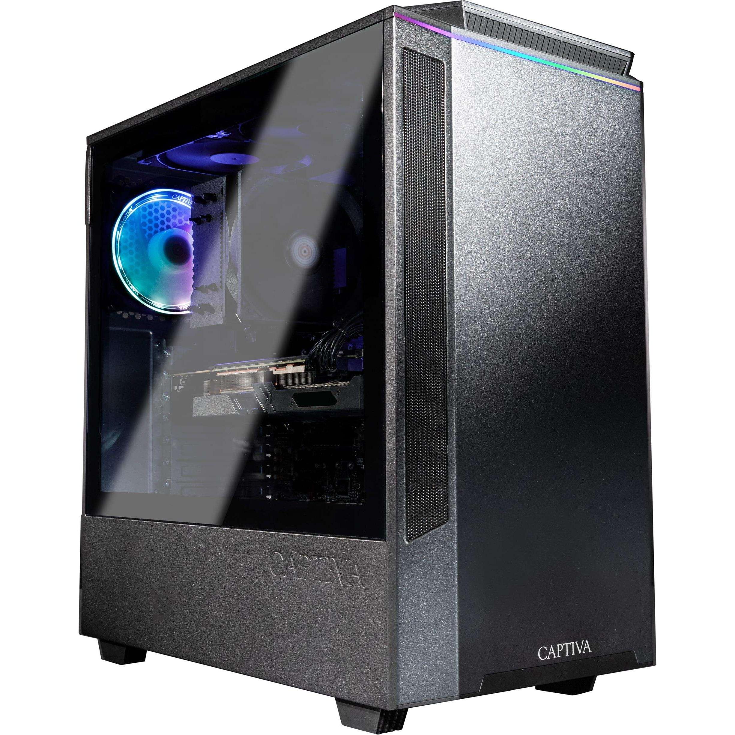 Captiva R75-216 (AMD Ryzen 7 5800X, 32 GB, 1000 GB, GeForce RTX 3050), PC, Schwarz
