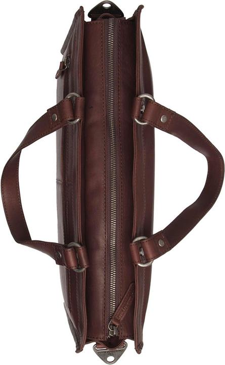 Immagine prodotto The Chesterfield Brand Borsa a tracolla in pelle da uomo 40 cm con scomparto per laptop