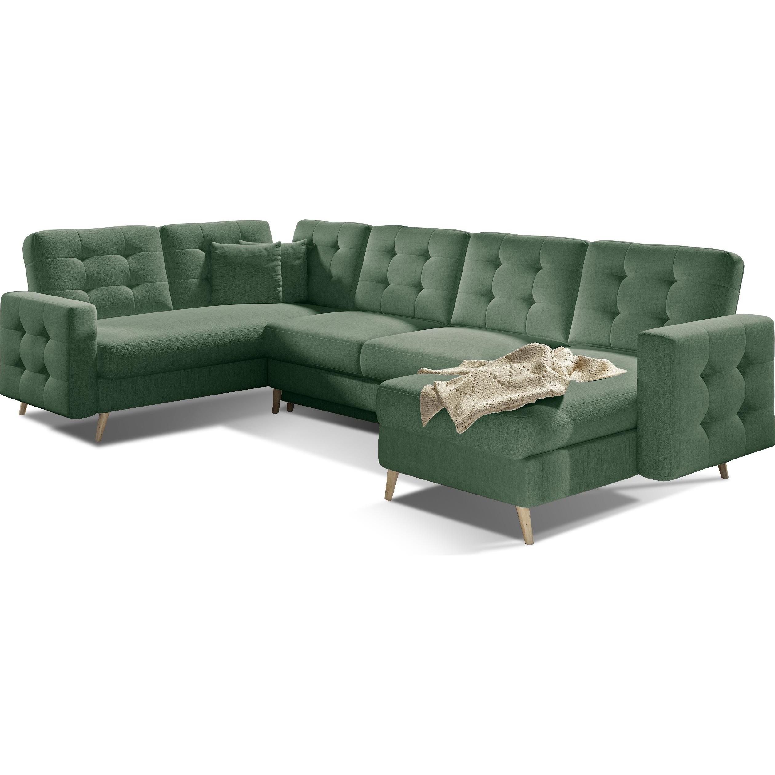 ELTAP, Sofa, Asgard U (Wohnlandschaft, 5-Sitzer, Bettsofa)