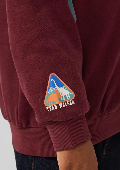 Produktbild s.Oliver Sweatshirt mit 3D-Prints und Stickerei-Details (92, 98)