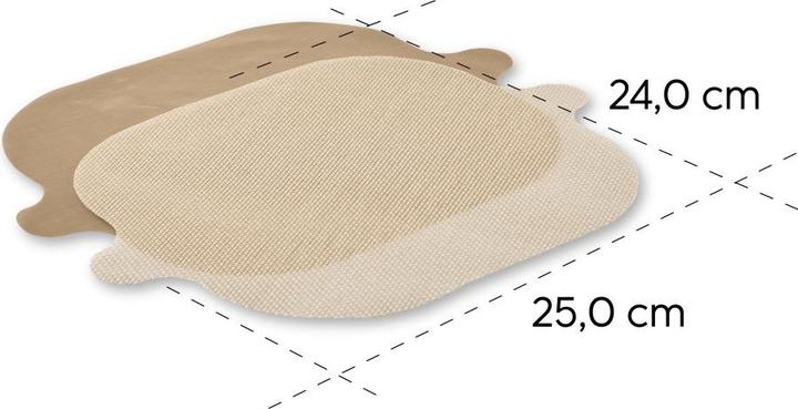 Produktbild Xavax Schutzeinlage für Heissluftfritteusen, Anti-Haft, zuschneidbar, quadratisch