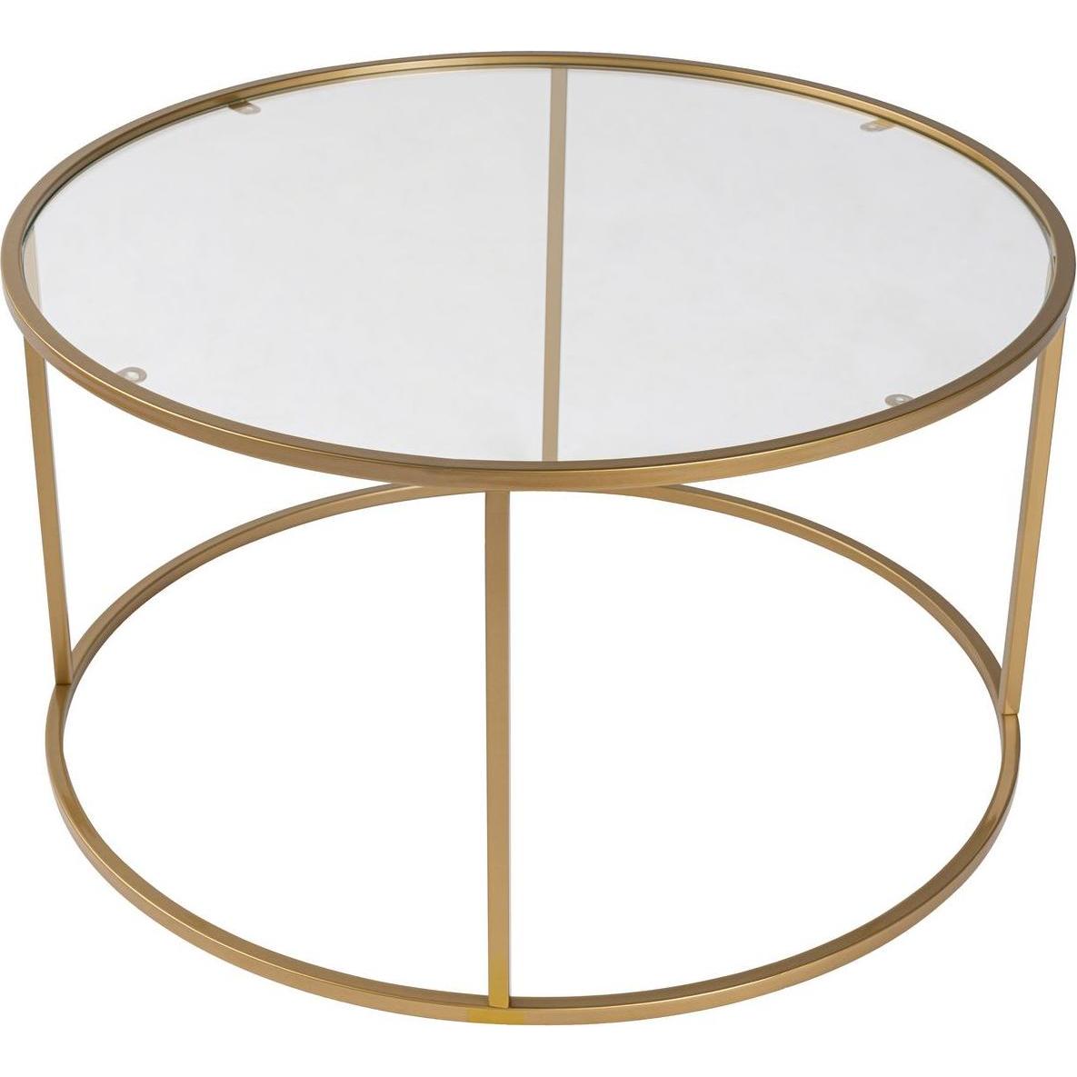 Skye Decor, Couchtisch + Beistelltisch, Aurum Mono Coffee Table (80 x 43 x 80 cm)