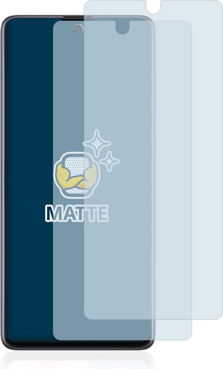 Actual product image BROTECT Anti-glare screen protector matt (2 Piece, Samsung Galaxy A71 5G)