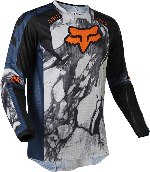 Actual product image Fox JERSEY 22 180 KARRERA BLUE 2X (XXS)