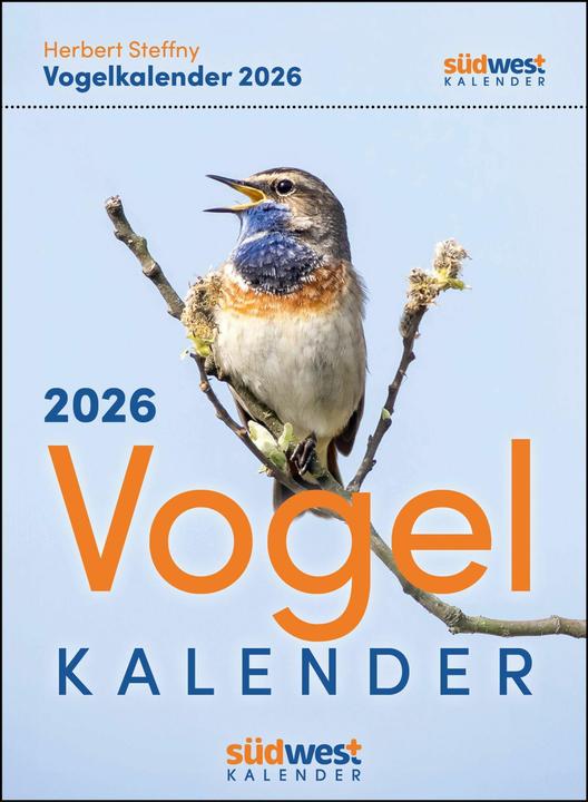 Produktbild Vogelkalender 2026 - Tagesabreisskalender zum Aufstellen oder Aufhängen (11 x 15 cm, Deutsch)