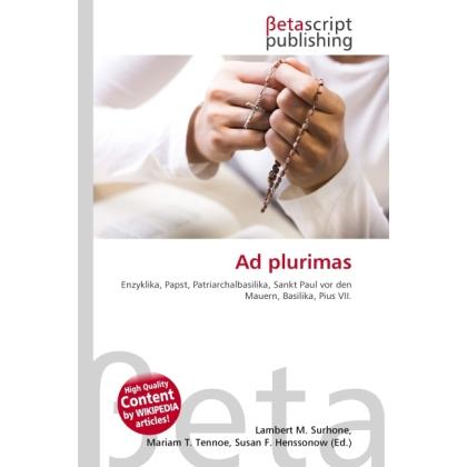 Ad plurimas, Sachbücher