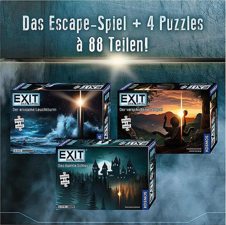 Produktbild Kosmos EXIT : Das dunkle Schloss (Deutsch, 1 - 4 Spieler)