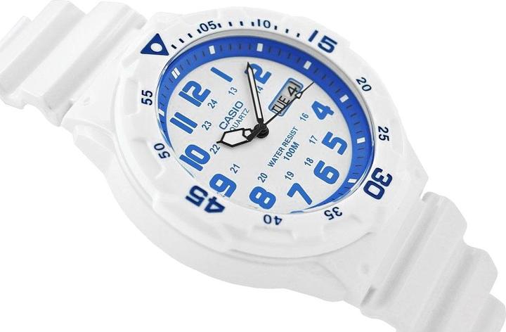 Actual product image Casio Ladies' watch MRW-200HC-7B2VDF + BOX (Analogue wristwatch, 47 mm)