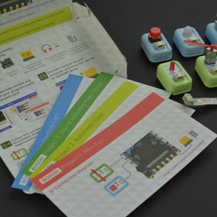 Actual product image DFRobot Boson starter kit for BBC micro:bit