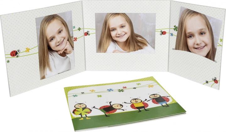 Actual product image Daiber 1x25 Ladybug 13x18 children portrait folders (18 x 13 cm)