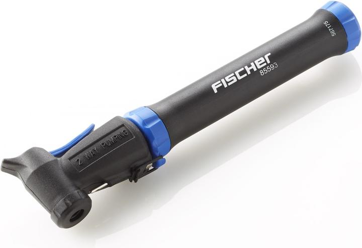 Actual product image Fischer Mini-Fahrrad-Luftpumpe