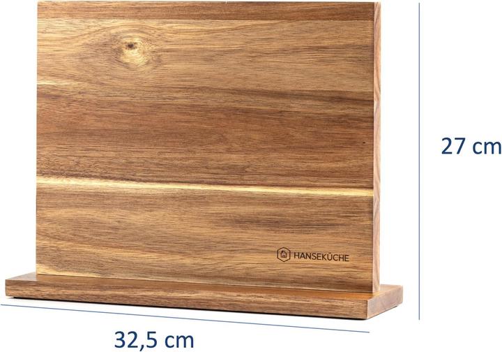 Immagine prodotto Hanseküche Messerhalter Doppelseitig (Holzboden)