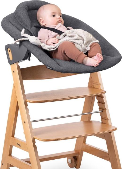 Produktbild Hauck Hochstühle Beta Plus Natural 5-tlg. Newborn Set - Hochstuhl + (Hochstuhl Sitzerhöhung)