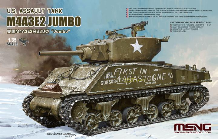 Produktbild Meng-Model U.S. Assault Tank M4A3E2 Jumbo