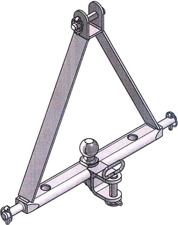 Produktbild Dema Ackerschiene 610 mm Kat 1