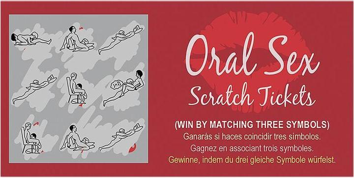 Image du produit Kheper Games Billets Oral Sex Scratch (Jeu de cartes, Français, Anglais, Espagnol)