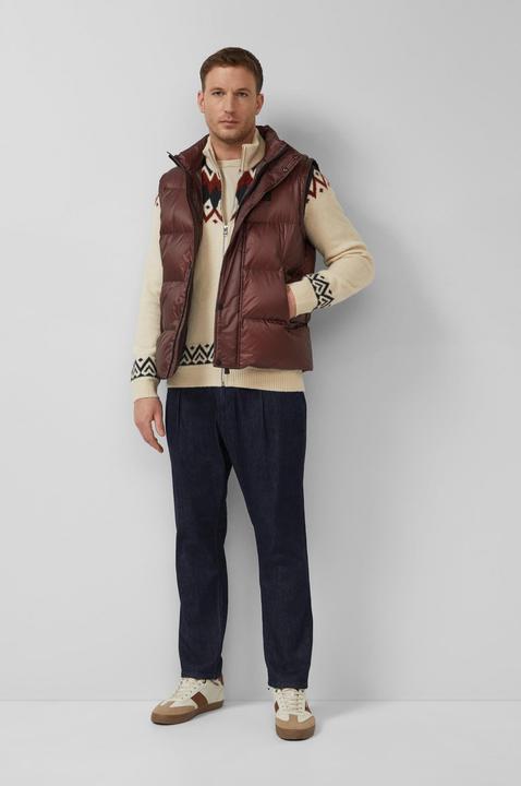 Produktbild s.Oliver Strickjacke Strickjacke aus Wollmix im Norweger-Stil (S)