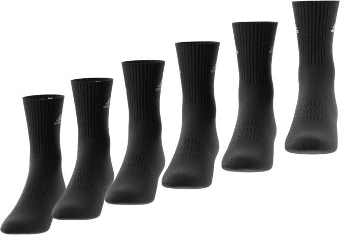 Produktbild adidas Cushioned Sportswear Crew Socken, 6 Paar (6er Pack, L)