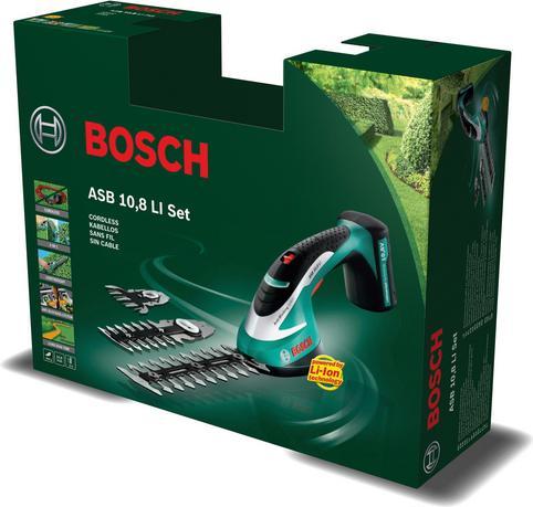 Actual product image Bosch Home & Garden ASB 10.8 LI Set (Cordless hedgecutters)