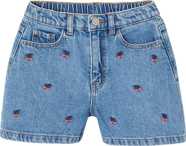 Image du produit Vertbaudet Shorts mit Stickereien Mädchen (104)
