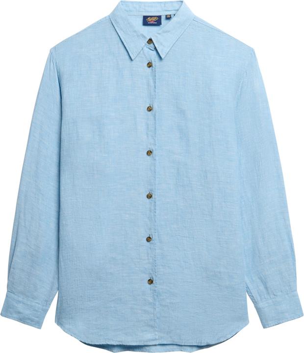 Superdry Lässiges Hemd aus Leinen im Boyfriend-Stil