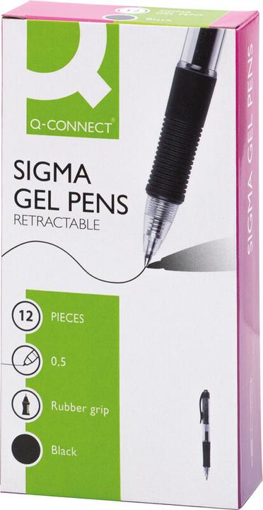 Actual product image Q-Connect Roller Sigma Gel (Black, 1 x)