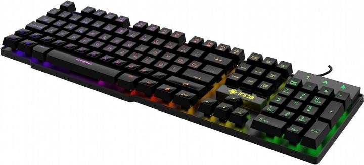Produktbild Inca Rainbow Effect Mechanical Feel Gaming Keyboard (Deutschland, Kabelgebunden)